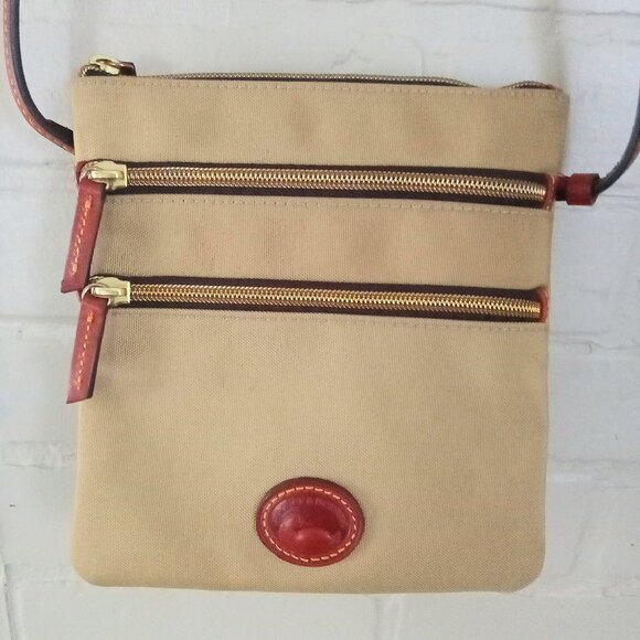 Dooney & Bourke Handbags - Dooney & Bourke Khaki Crossbody Bag Women's Purse Designer